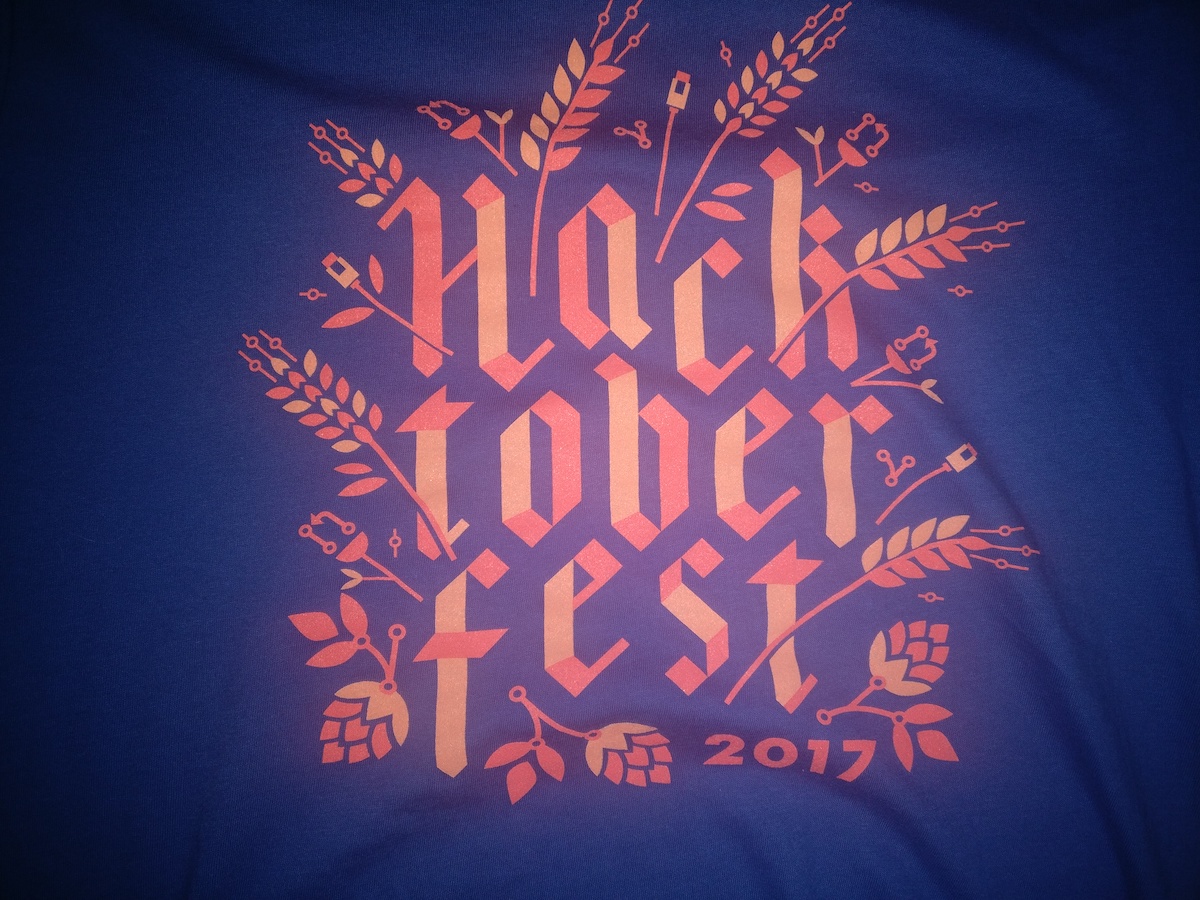 Hacktoberfest T-Shirt 2017
